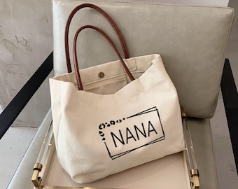 nana Tote bag -grandma gift -grandma birthday - grandma bag -personalized gifts for Grandma -Grandma to be gift -GRAM15