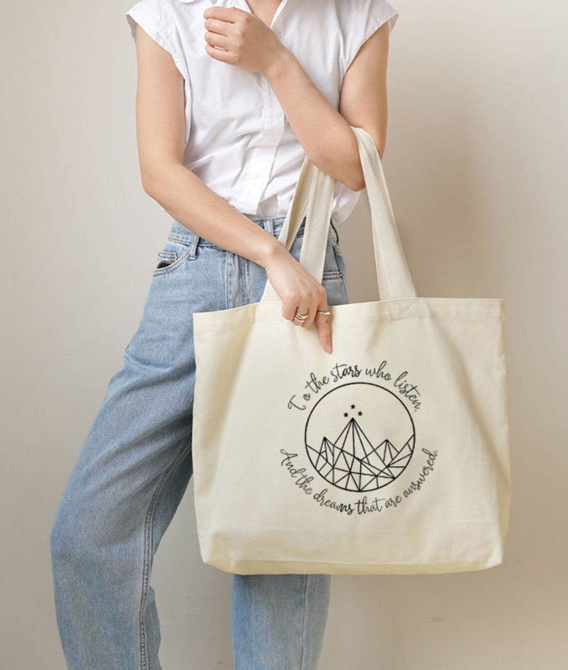 Velaris City of Starlight Tote Bag Sarah J Mass Bag Night - Etsy