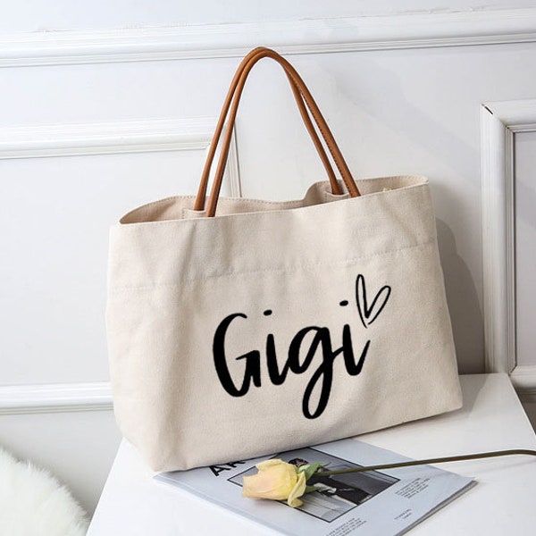 gigi tote bag - Geschenk für gigi tote bag - Geschenk für Oma - Tote bag - MOC10