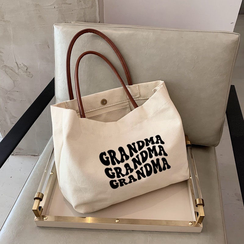 grandma Tote bag -personalized gifts for Grandma -Grandma to be gift -GRAM22