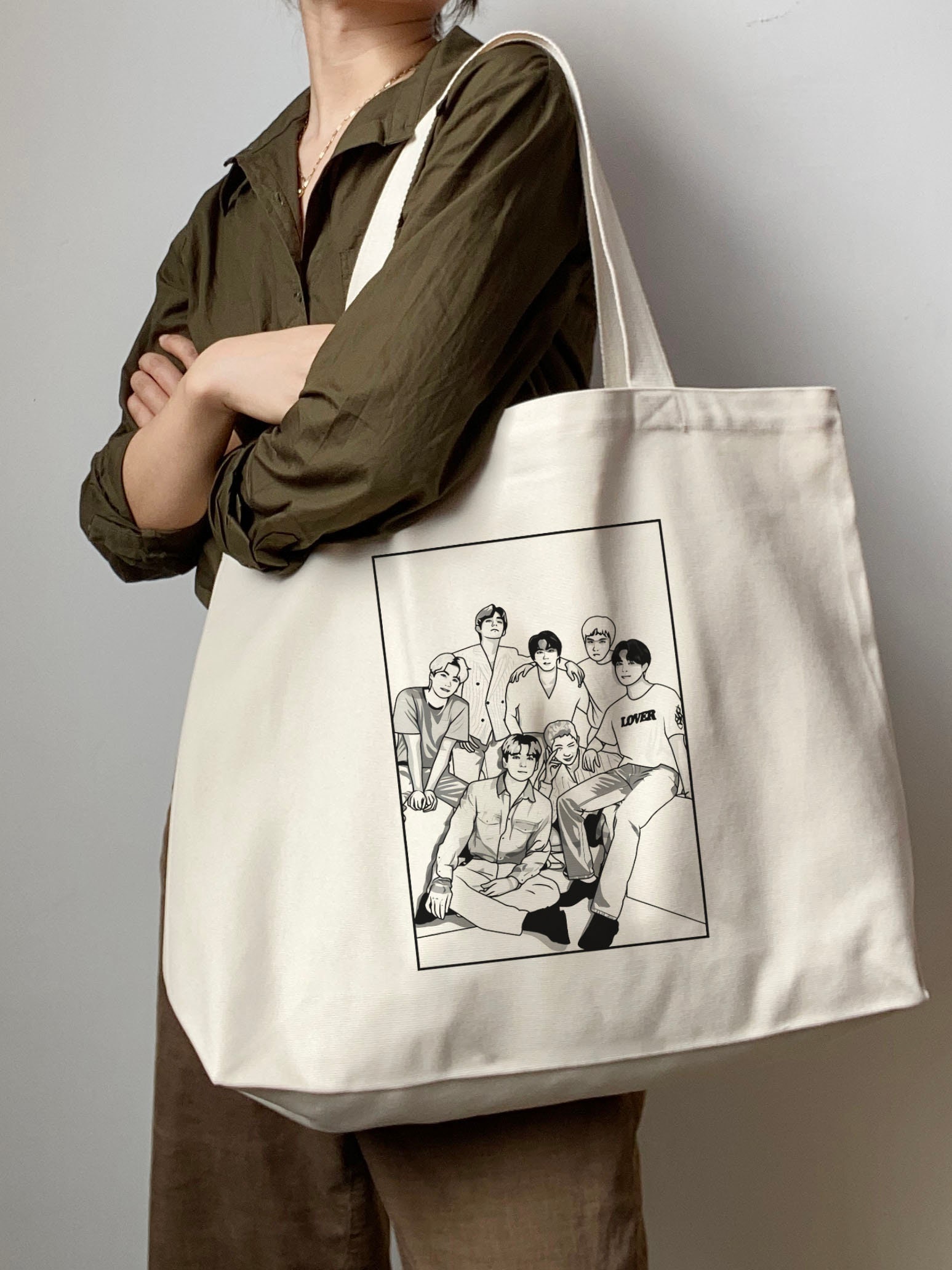 Bts shopper bag hotsell