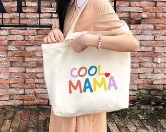 gifts for mom-cool mama bag-Colorful tote bag -mom birthday gift-girlmom-gifts mom christmas-worlds greatest mom-new mom gift-IM8243