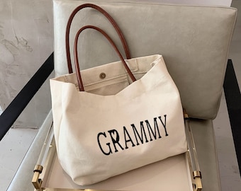 Grammy Tote Bag - personalisiertes Oma Geschenk - Oma Geburtstag - Muttertagsgeschenk - personalisierte Geschenke für Oma - Oma Geschenk - GRAM6