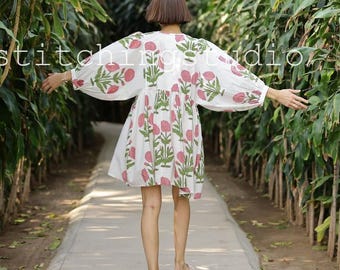 white christmas dresses Designer Summer cotton dress- Nataly White – Inca Heritage NYC main image 0