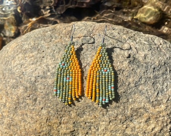 Mini Brook Trout Earrings, Fishing Gift
