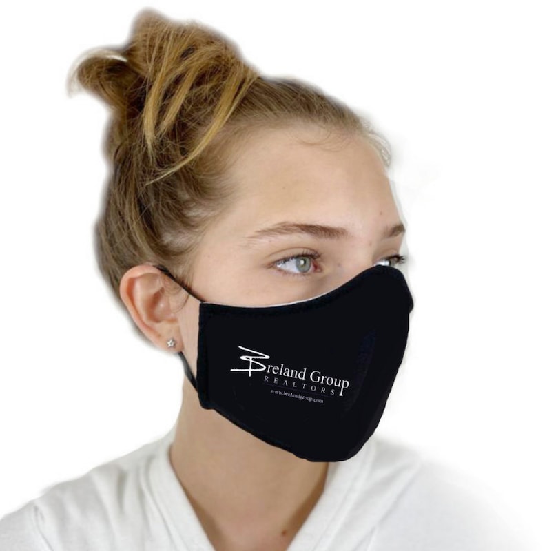 Custom Logo Face Mask Bulk Washable Reusable Cotton Mask With Etsy