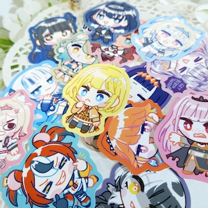 Hololive EN Chibi Stickers