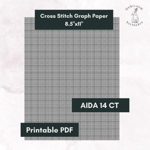 Printable 14 ct Aida Fabric
