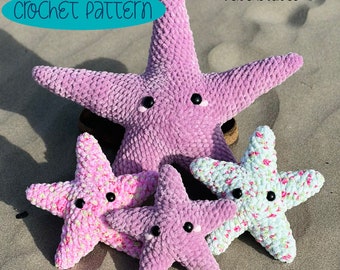 No Sew Starfish Crochet Pattern