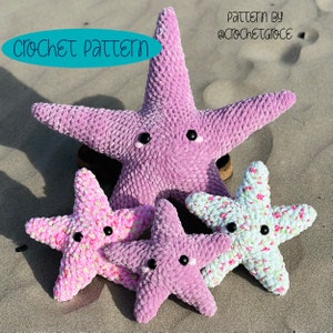 No Sew Starfish Crochet Pattern