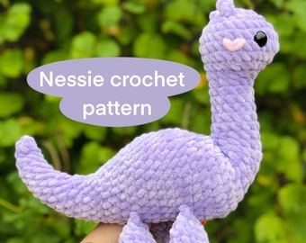 No Sew Loch Ness Monster Crochet Pattern