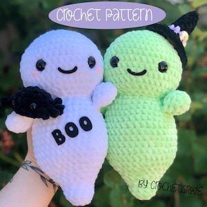 No Sew Ghost and Halloween Minis Pattern