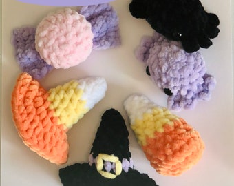 Minis d'Halloween au crochet sans couture