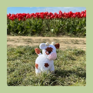 Modèle de vache au crochet, modèle de vache Highland au crochet, crochetgrove image 5
