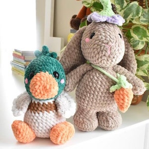 Bunny and Duck Crochet Pattern Bundle (PDF Pattern) - Etsy