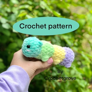 Crochet Baby Caterpillar Pattern