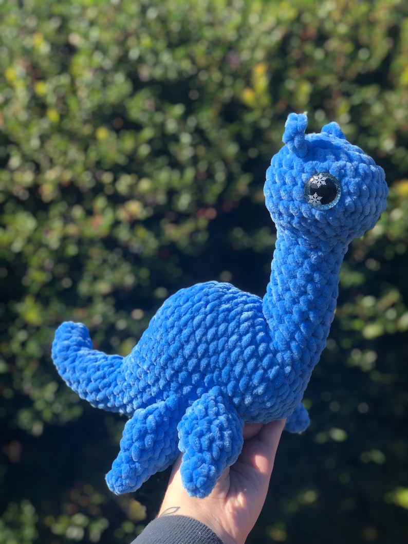 No Sew Loch Ness Monster Crochet Pattern Etsy