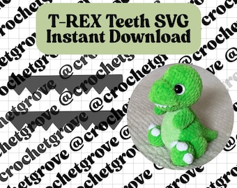 T-Rex Teeth Instant Download.