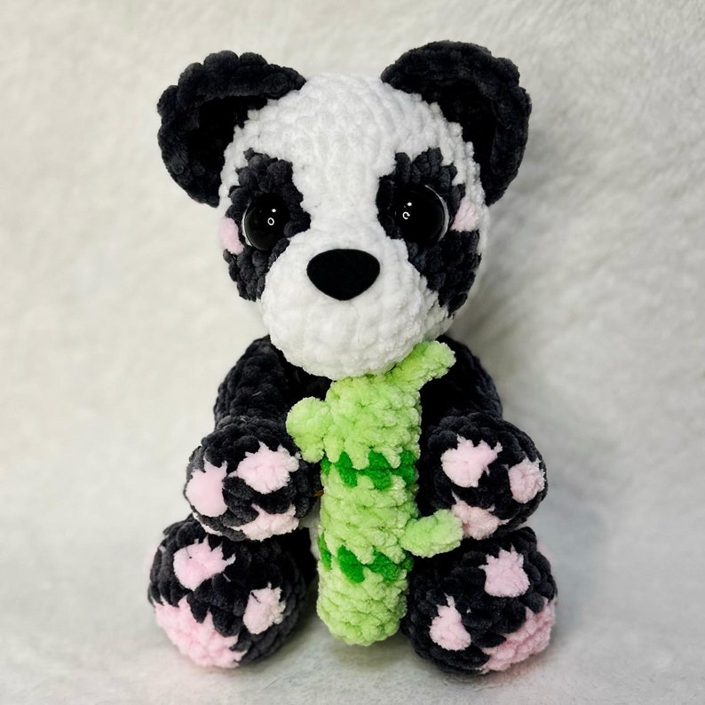 Crochet Bear pattern, Polar Bear, Panda Bear, Bee hive, Bucket Hat, Bamboo, Fish, Crochet Patterns, Amigurumi Crochet Pattern, Low Sew Croch image 8