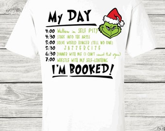 The Grinch Schedule - Etsy Ireland
