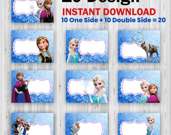 Frozen Food Labels Etsy Frozen Food Labels Etsy