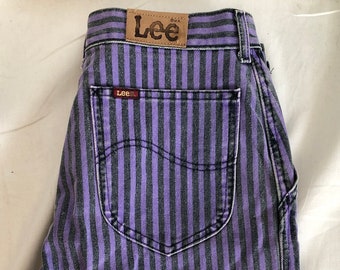 lee striped jeans