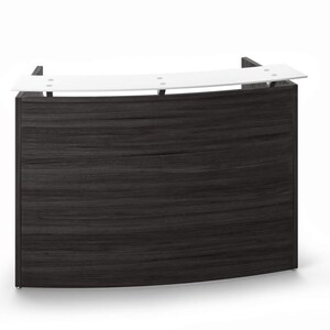 Forza Glass Curved Reception Station