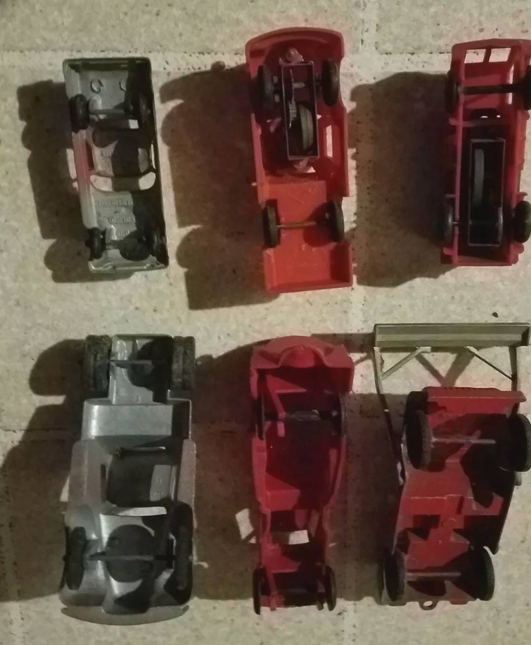 Lot Of Antique Vintage Metal Toy Cars 1950's | Etsy