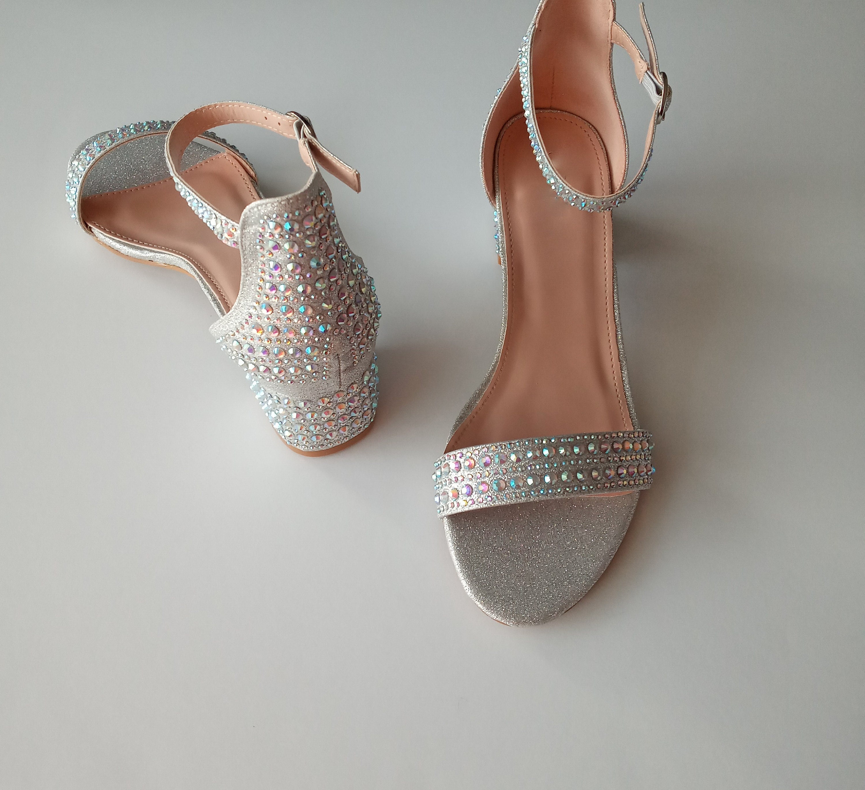 Women's Rhinestone Glitter Sandals New Pick your Etsy