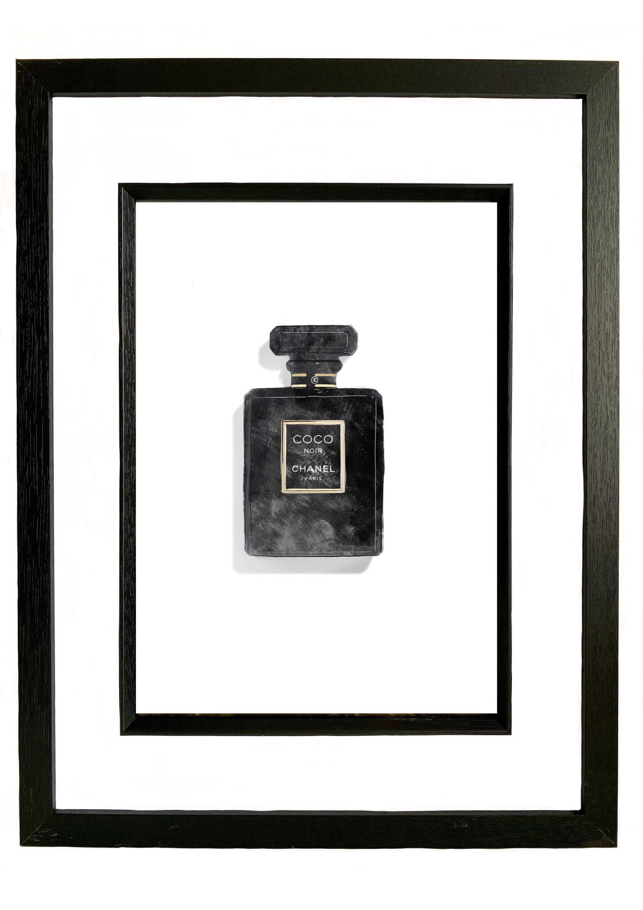 Perfume bottle home decor wall art print gift idea A4 Etsy