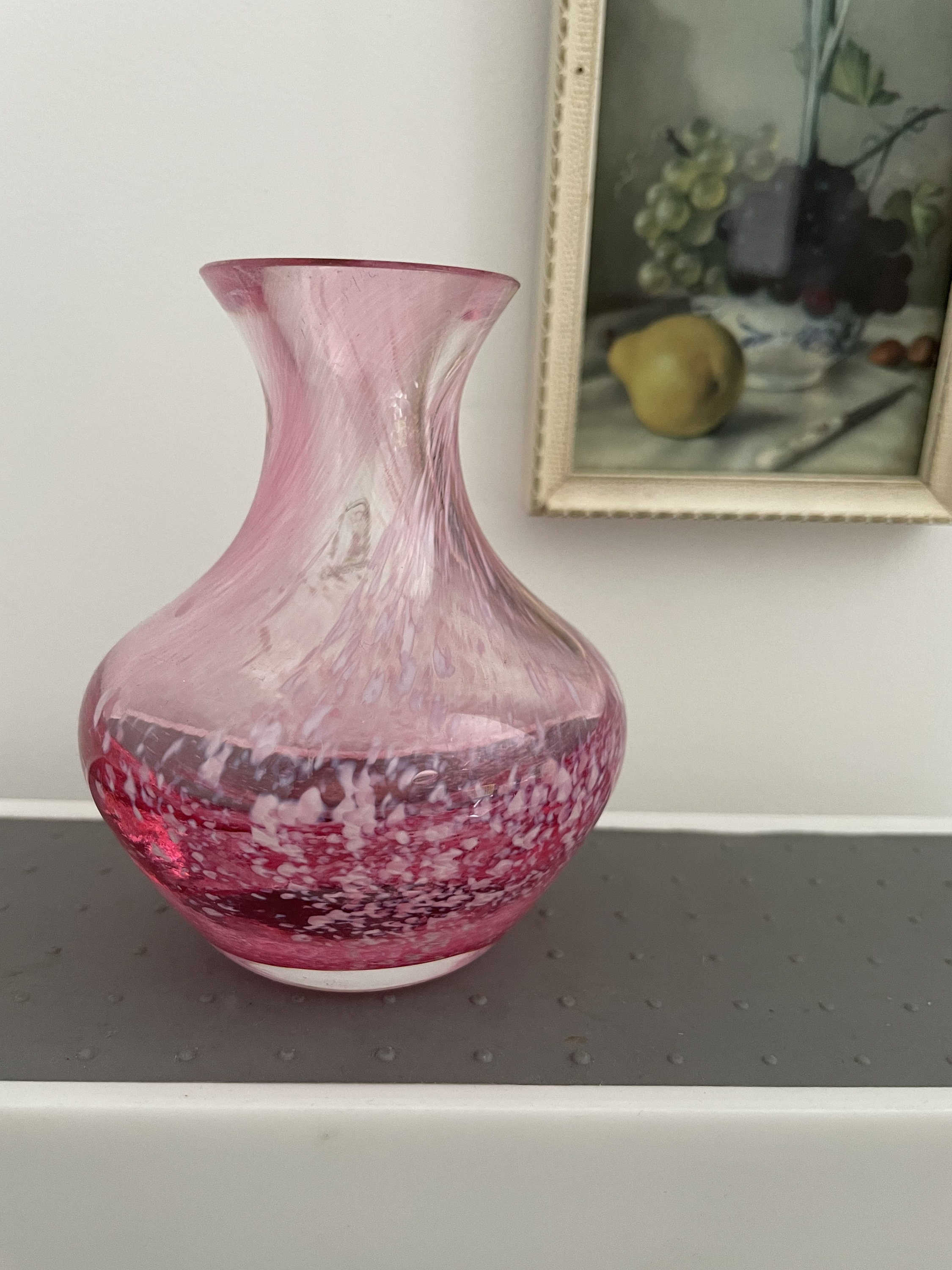 英国【Caithness】summer meadow ガラス　 花瓶　限定品 英国【Caithness】summer meadow ガラス 花瓶 限定品