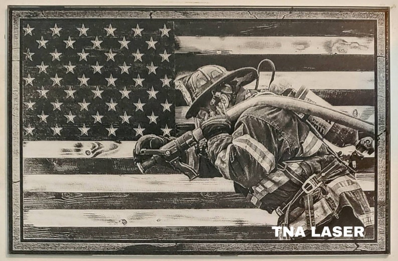 Glowforge Digital Laser Ready Design File - Firman Flag Painted Acrylic ...