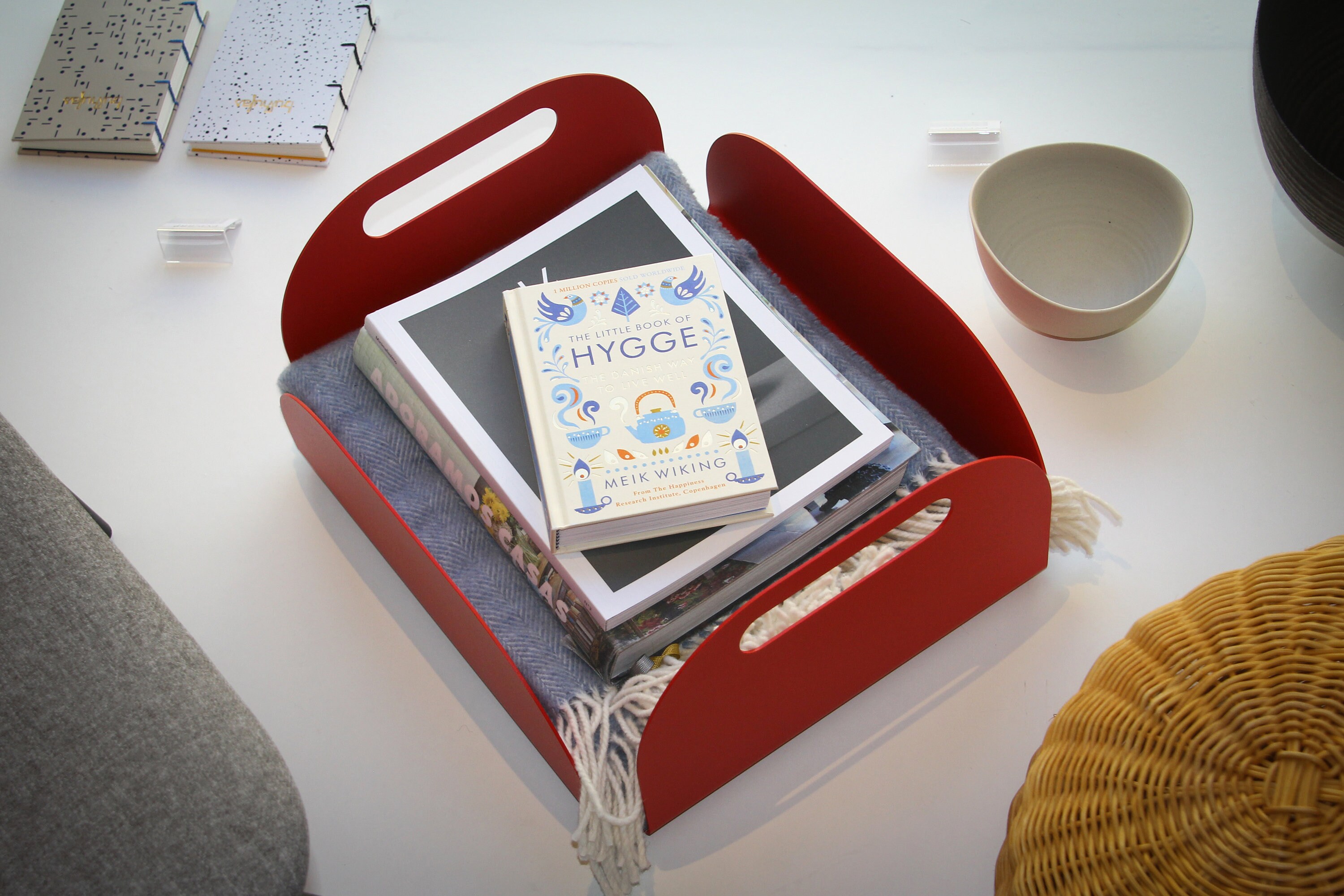 Caja de almacenamiento de metal / Rojo | Etsy