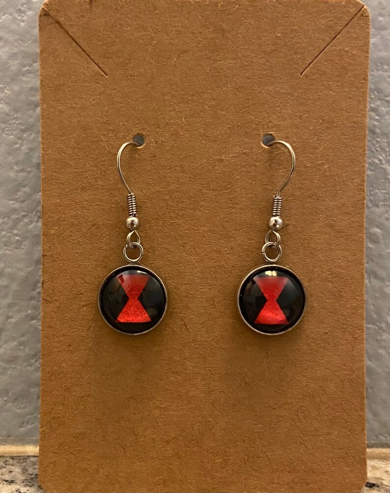 black widow earring stack