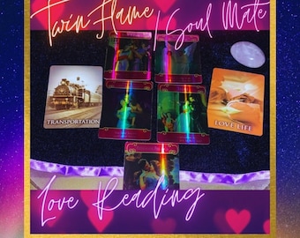 Twin Flame / Soul Mate, Love Reading | Empathic Psychic UK, Email Reading, Tarot / Oracle