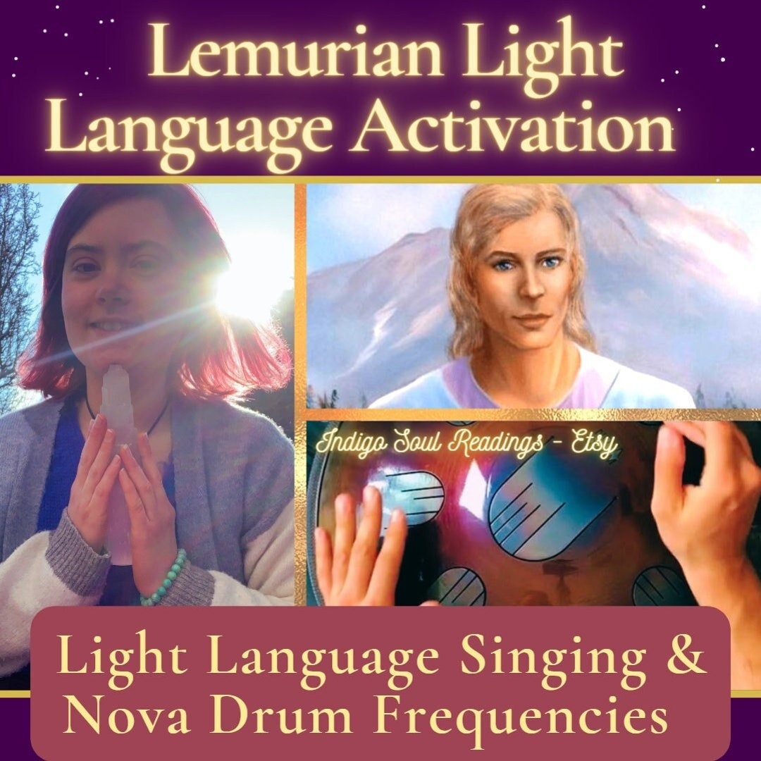 Lemurian Light Language Healing Activation Singing Nova Drum Frequencies Dna Soul Lemurian Light Language Healing Activation Singing Nova Drum Frequencies Dna Soul