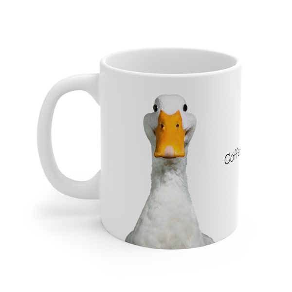 Duck'd Mug Cup. Get your coffee on Quack