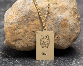 Personalized Dog Tag Pendant