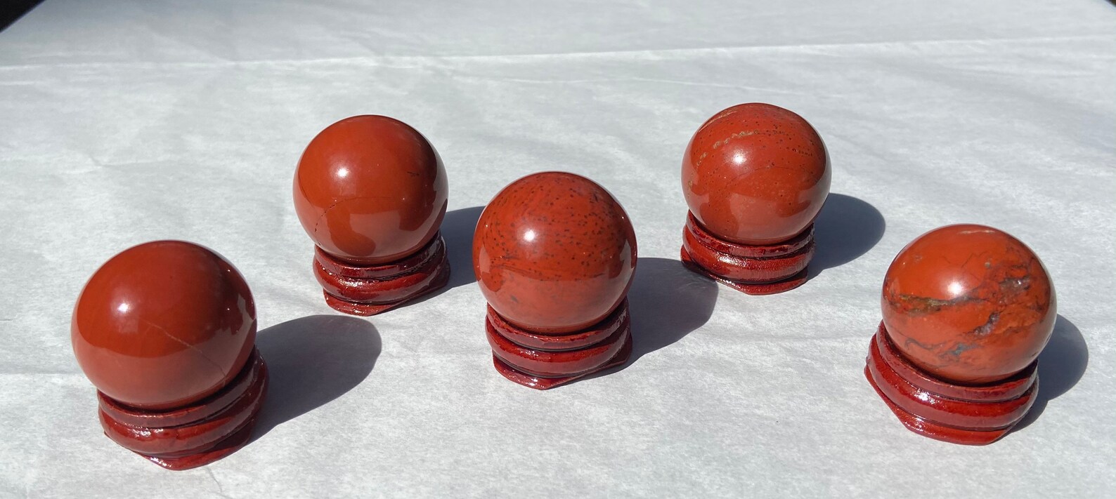 mini crystal spheres