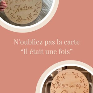Cartes étapes en bois personnalisées image 10
