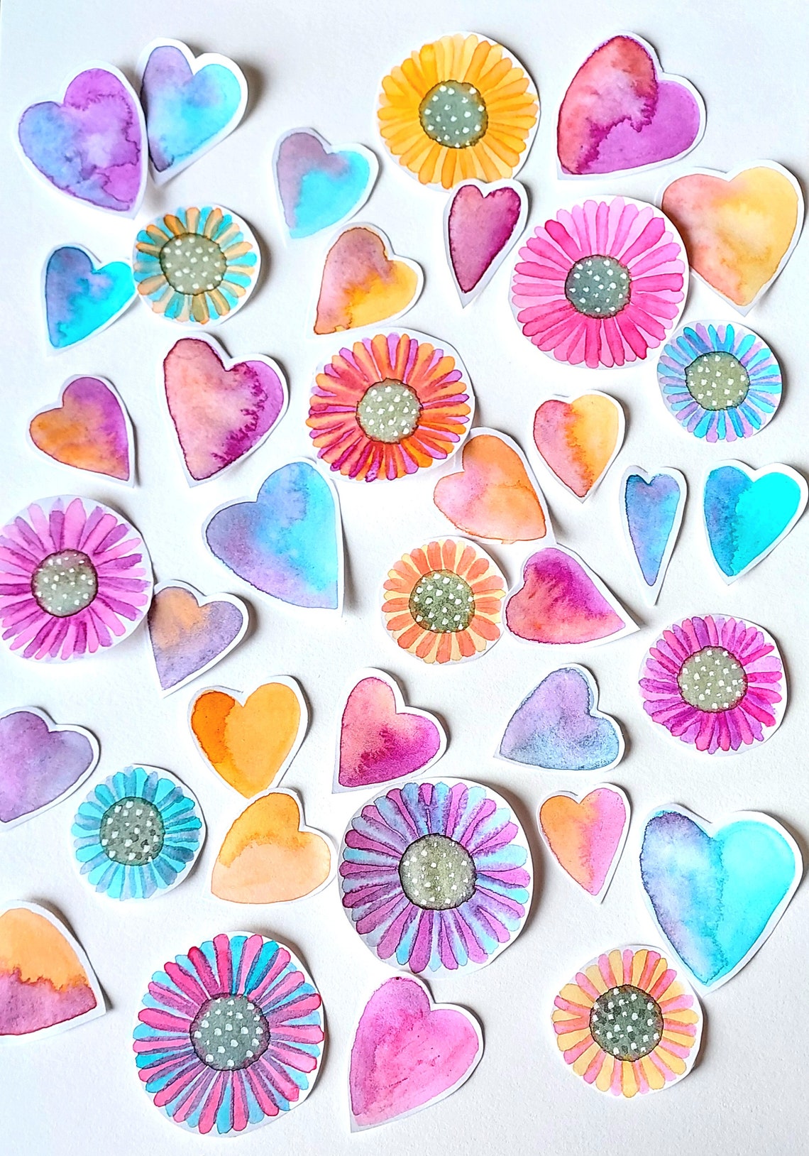 Art Bits! Collage Bits! Ephemera! Painted Papers! DIY Craft Kit ...