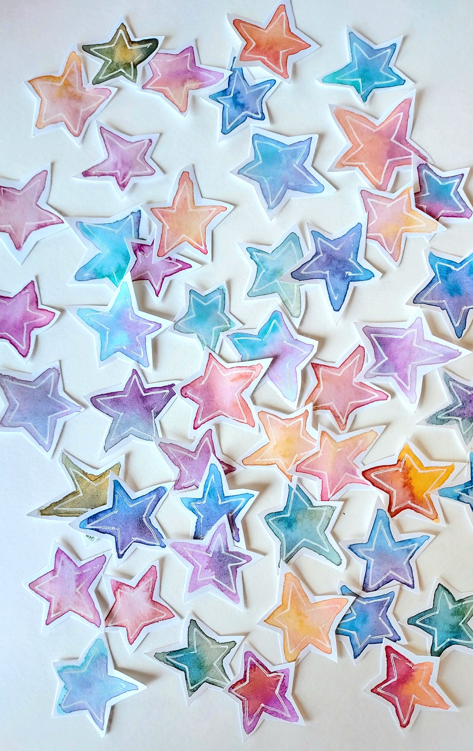 Art Bits! Collage Bits! Ephemera! Painted Papers! DIY Craft Kit ...