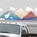 Nature Themed Decal for RV and Motorhome. Sticker for Camper. Large ...