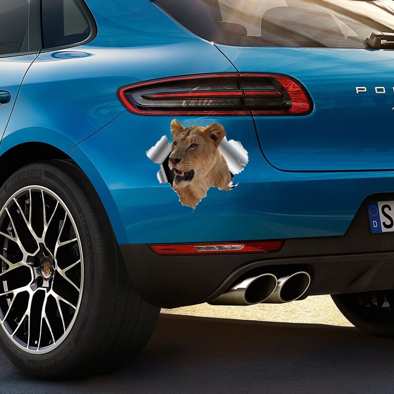 Auto Aufkleber 13x11,7 Cm - Custom Design Für Stoßstange, Fenster & Mehr - Wasserdicht & UV-beständig