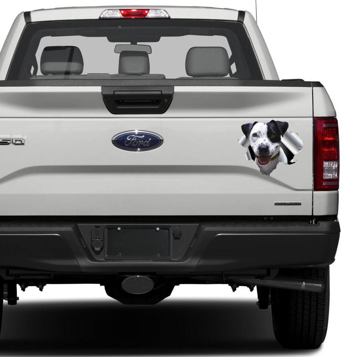 Funny Dog Car Decal 3D Effect Decor voor Truck Honden Bumper Etsy