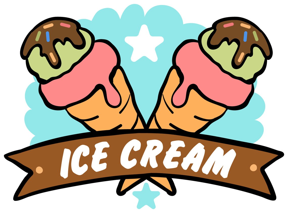 Ice Cream Truck Decal Funny Car Decal Trailer Vinyl Decor Etsy
