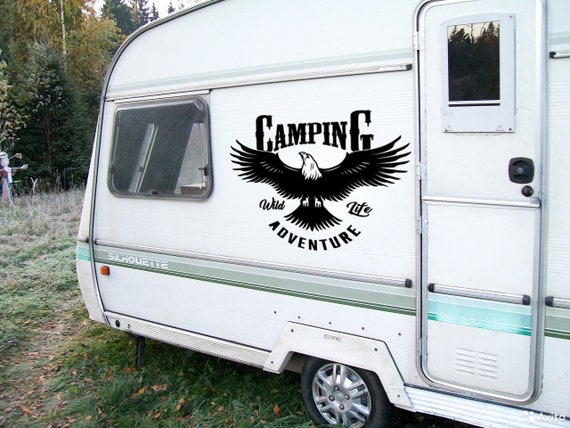 Cheap Large Camp Life Camper Rv Truck Car Sticker Decal Motorhome