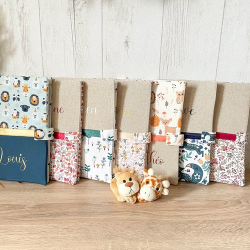 Protege Carnet De Sante Personnalise Avec Prenom Accessoire Etsy Singapore