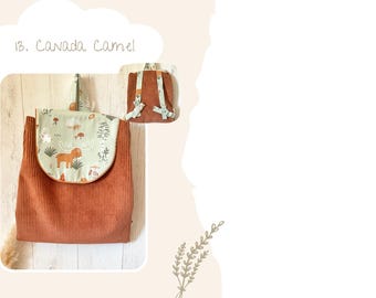 Sac à Dos Enfant Personnalisable Avec Prénom Maternelle Ou Crèche 2/3 Ans Panda | Arielle Créa Loisirs