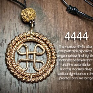 4444 Pendant Symbol ( sacred and lost cubit)